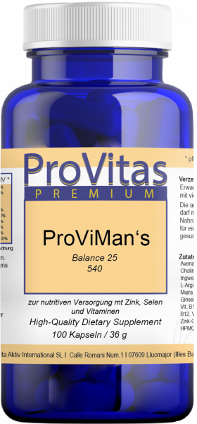 ProViMan`s Balance 25 100 Kps